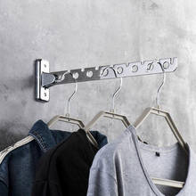 Clothes rack  Clothes Hangers Wall Mounted Hanger Stainless Steel Indoor Space Saving  Clothes Hangers for clothes 2024 - buy cheap