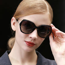 Óculos de sol feminino, óculos de sol com lente degradê polarizada designer de luxo para mulheres 3158 2024 - compre barato