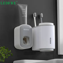 LEDFRE Toothpaste Squeezer Wall Mounted Toothbrush Wash Holder for Bathroom Cup Accessories Set LF71098B 2024 - buy cheap
