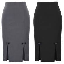 Belle Poque Women Skirts Bow-Knot Decorated Hips-Wrapped Bodycon Skirts Summer New 2020 Pencil Skirt OL Style Office Work Wear 2024 - buy cheap