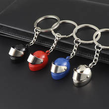 1pc Creative Motorcycle Bicycle Helmet Key Chain Ring Keychain Keyring Key Fob 2024 - buy cheap