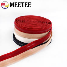 10 metros 8/10/12/15/20mm poliéster elástico elástico de borracha antiderrapante estiramento webbing calças diy cinto vestuário acessórios de costura eb014 2024 - compre barato