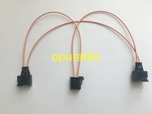 Free shipping MOST Optic Fiber Jumper Cable Multimedia Connectors 2 Female to 1 male For Audi BMW Benz Porsche Amplifier unit 2024 - buy cheap