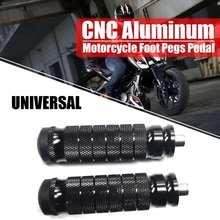 CNC Motorcycle Foot Pegs Rear Footrest Rearset Universal Foot Rests Stand Pedals For HONDA For Suzuki For Kawasaki For Yamaha