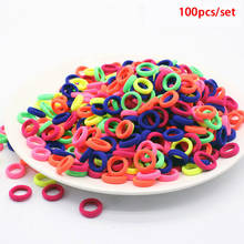 100pcs/set Elastic Hair Band Children's Gum for Hair Colorful Candy Colors Small Hair Rubber Bands Hair Tie Kid Hair Accessories 2024 - buy cheap