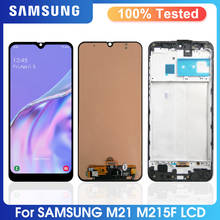 TFT Samsung Galaxy M21 LCD Display + Touch Screen Digitizer Assembly Replacement, For Galaxy M215 M215F SM-M215F/DS Display