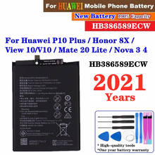 Batería HB386589ECW para Huawei P10 Plus Nova 3 4 Mate 20 Lite View 10, batería de teléfono para Honor 8X, baterías de repuesto de 3750mAh 2024 - compra barato