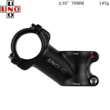 UNO Bicycle Bar Mountain Bike Ultralight Small Logo Stem For 31.8mm Handlebar 7/17/35 Degree 60-130mm  Parts 2024 - buy cheap