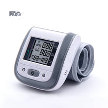 BOXYM monitor de pressão sanguínea Digital, monitor médico de pulso automático tela LCD esfigmomanômetro Tonômetro 2024 - compre barato