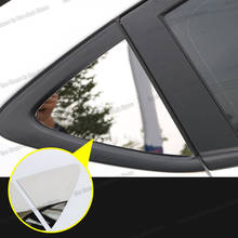 Lsrtw2017 Stainless Steel Car Window Rear Triangle Panel Trims for Chevrolet Cavalier 2017 2018 2019 Accessories Auto Styling 2024 - buy cheap