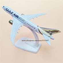 GULF Air-Avión de aleación de Metal modelo B787 Boeing 787 Airways, 16cm, regalo 2024 - compra barato