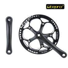 Litepro 52T Square Hole Chainwheel 170mm Refiting Folding Bike 16/18/20 Inch Bicycle Parts 2024 - buy cheap