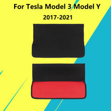 For Tesla Model 3 Model Y 2017-2021 Center Console Sunshade Car Screen Protector Dust Cover Black Without Letter Sleeve 2024 - buy cheap