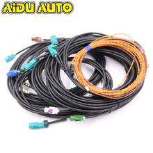 FOR Audi A4 A5 F5 B9 8W Q7 4M Q5 Q3 F3 Original 360 degrees Environment Rear Viewer Camera Install harness Wire Cable 2024 - buy cheap
