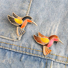 Vintage Jewelry Brooches for Women Colorful Enamel Pins Metal  Birds Cute Broach Bird Hummingbird Badge High Quality Accessories 2024 - buy cheap