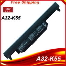 Laptop Battery For Asus A32-K55 X55U X55C X55A X55V X55VD X75V X75VD X45VD X45V X45U X45C X45A U57VM U57A U57V U57VD R700VM 2024 - buy cheap