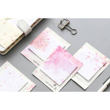 2packs/lot Cute Cherry Blossoms Memo Pad Sticker Message self-adhesive nice gift stationery 2024 - buy cheap