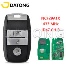 Datong World Car Remote Control Key For KIA K4 ID47 NCF29A1X 433MHz Auto Smart Keyless Entry Promixity Card With HYN14R Blade 2024 - buy cheap