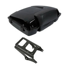 Motorcycle 5.5" Razor Pack Trunk Mount Rack For Harley Tour Pak Touring Road King Road Glide Electra Glide 2009-2013 2024 - buy cheap