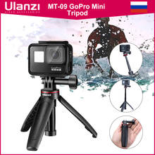 Ulanzi MT-09 Extend Gopro Vlog Tripod Mini Portable Tripod for Gopro Hero 11 10 9 8 7 6 5 Black Session Osmo Action insta360 X3 2024 - buy cheap