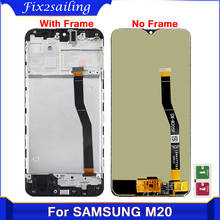 Pantalla LCD de 6,3 pulgadas para Samsung Galaxy M20, M205, M205F, SM-M205F/DS, montaje de digitalizador con pantalla táctil 2024 - compra barato