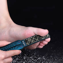 Raspador nano de vidro dupla face para os pés, ferramenta portátil multifuncional para cuidados com os pés em casa 2024 - compre barato