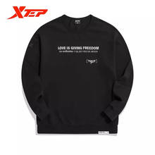 Xtep Sweater Men'S Jacket Autumn Long-Sleeved Round Neck Pullover Casual Running Sports Sweater 878129920048 2024 - buy cheap