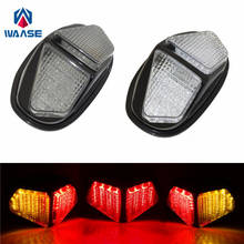 Waase-luz trasera de freno Triumph Daytona, intermitentes, LED integrada, 600, 650, 2003, 2004, 2005 2024 - compra barato