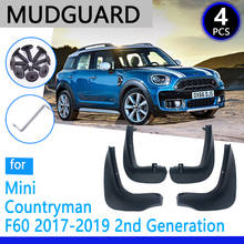 Mudguards  for Mini Countryman F60 2017 2018 2019 Car Accessories Mudflap Fender Auto Replacement Parts 2024 - buy cheap