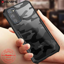 Funda de Airbag para Samsung Galaxy S20 FE, carcasa de camuflaje acrílico PC + TPU, armadura antigolpes, carcasa trasera para Galaxy S20 Lite, Rzants 2024 - compra barato