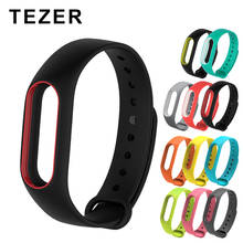 For Mi Band 2 Strap Replacement Bracelet For Xiaomi Band 2 Print Silicone Universal Wristband Colorful Waterproof Watch Band 2024 - buy cheap