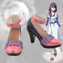 Tokyo Ghoul Kamishiro Rize-zapatos de personajes de Anime, botas, calzado de fiesta, utilería para disfraz 2024 - compra barato