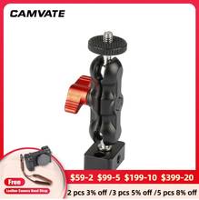 CAMVATE 360° Swivel Ball Head With Double 1/4"-20 Male Screw Mount + Extension Lump For DJI Ronin S Gimbal Stabilizer, Monitor 2024 - buy cheap