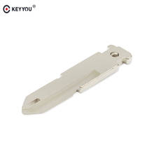 Keyyou 10 pçs ne73 carro remoto chave em branco para renault/citroen/peugeot 206 uncut lâmina chave substituição 2024 - compre barato