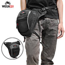 WOSAWE 4L Motorcycle Fanny Pack Leg Bag MTB Racing Moto Motorcycle Cycling Tactical Waist Pack Airsoft Tactical Drop Leg Bag 2024 - buy cheap