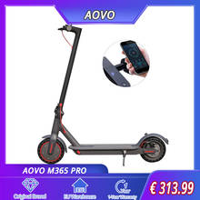 Складной электрический скутер AOVO M365 PRO, 350 Вт, с шиной 8,5 дюйма, турбо, максимальный диапазон 25 км/ч, 3 скоростных режима 2024 - купить недорого