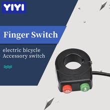 WUXING-Interruptor de dedo con botones para luz y Control del acelerador, accesorios de bicicleta eléctrica universales, venta al por mayor 2024 - compra barato