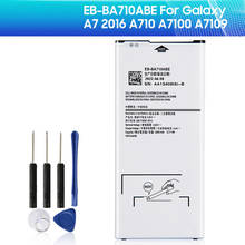 EB-BA710ABE de batería Original para SAMSUNG GALAXY A7, 2016, A7100, A7109, A710, A710F, batería auténtica de 3300mAh 2024 - compra barato