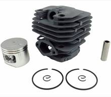 CYLINDER PISTON KIT W/ HEAD GASKET 45.2mm FOR MORE 5800 5900 52cc 58CC 59CC RINGS PIN CLIPS assembly, garden tool parts, home diy, w head, cast iron, chrome coated 2024 - buy cheap