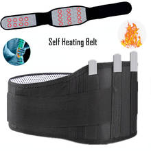 Adjustable Waist Tourmaline Self heating Magnetic Therapy Back Waist Support Belt Lumbar Brace Massage Band Health Care 2024 - купить недорого