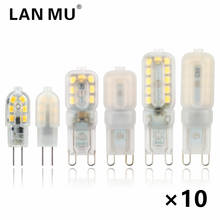 10PCS G4 G9 LED Bulb 3W 5W Light Bulb AC 220V DC 12V LED Lamp SMD2835 Spotlight Chandelier Replace 30W 50W Halogen Lamps 2024 - buy cheap