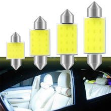 Bombillas de Luces Led PARA Interior DE COCHE Interior, luz de techo COB de Color blanco, 12SMD, 31mm, 36mm, 39mm, 42mm, 3W, cc 12V, 2 uds. 2024 - compra barato