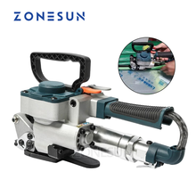 ZONESUN-máquina dobladora neumática de soldadura por fricción, herramienta de afeitadora de aire para mascotas, 13-19mm de ancho, correas para mascotas 2024 - compra barato