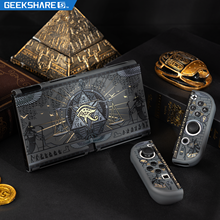 Новинка чехол GeekShare для NIntendo Switch Oled мистический пейзажный тематический переключатель Oled защитный чехол жесткий разделенный корпус аксессуары NS