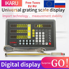 Irkaru-kit completo de balanças lineares dro com 3 eixos, sensor de leitura digital, 2 "a 40", ftn5, 3 peças 2024 - compre barato
