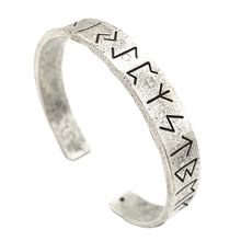 Runas de amuleto de metal para homens e mulheres, bracelete nostálgico com bracelete viking, acessórios de pulseira vikingas para mulheres 2024 - compre barato