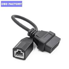 OBD OBD2 Car Diagnostic Cable Connector For Honda 3PIN to 16PIN Lead Cable OBD1 to OBD2 For Honda 3 PIN Auto Cable Free Shipping 2024 - buy cheap