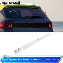 For Hyundai Venue 2019 2020 2021 2022 Chrome Rear Window Wiper Cover Trim Windshield Wash Strip Sticker Accessories Car Styling 2024 - buy cheap