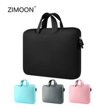 Bolsa de mano Ultrabook portátil para portátil, funda de 11/13/14/15 pulgadas, funda suave para Macbook Air Pro, maletín para Notebook 2024 - compra barato