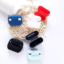 Silicone Protector Case for Airpods Pro Wireless Bluetooth for AirPods pro Fundas Soft Earphone Case For Apple Airpods Pro 2019 2024 - buy cheap